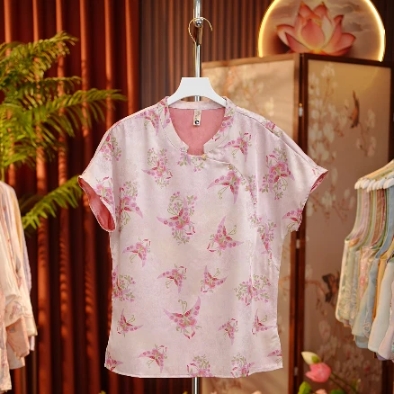 [花蝶令 衬衫]新中式国风女士新款衬衫