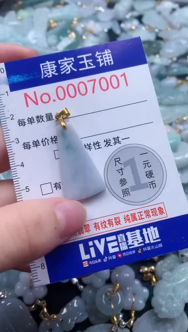 颈饰未镶嵌翡翠7001