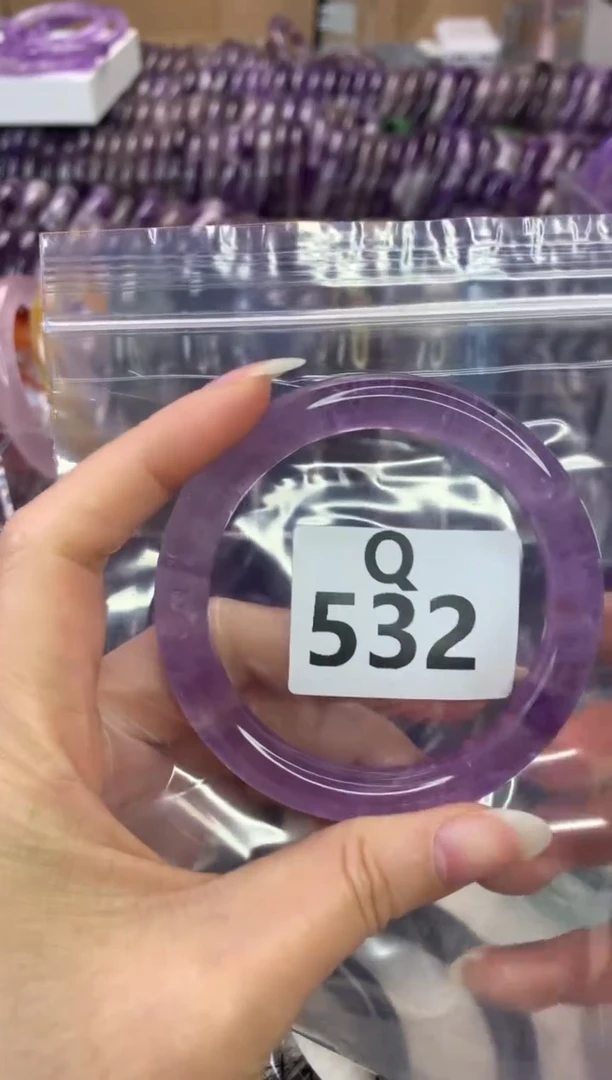 【闪购商品】水晶水晶手镯Q未镶嵌532-58