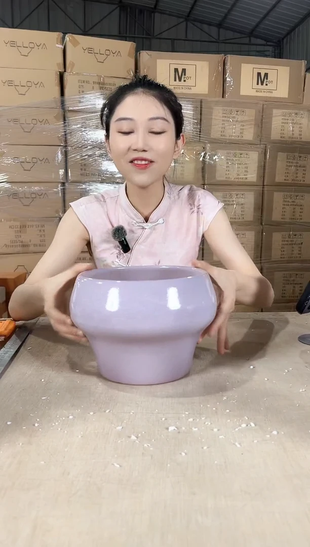 火锅缩脚亮紫色小号20x16