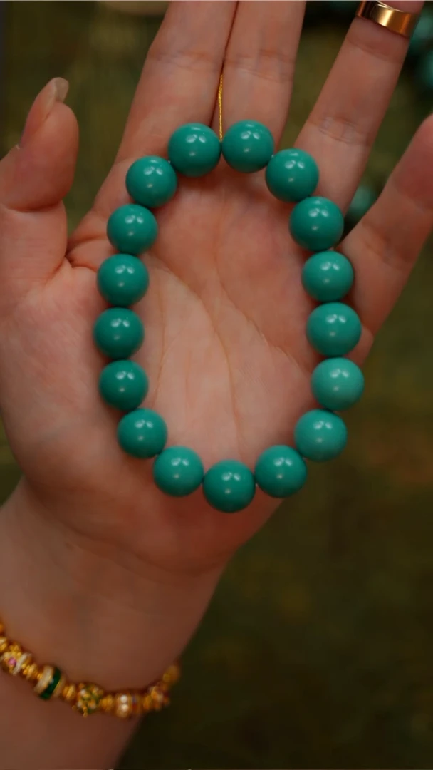 未镶嵌绿松石珠宝奇石q18