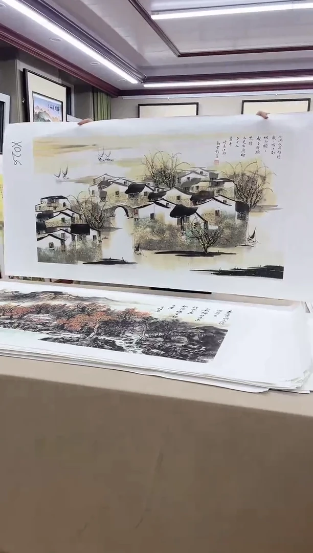 国画九霄甄选国画作品x026
