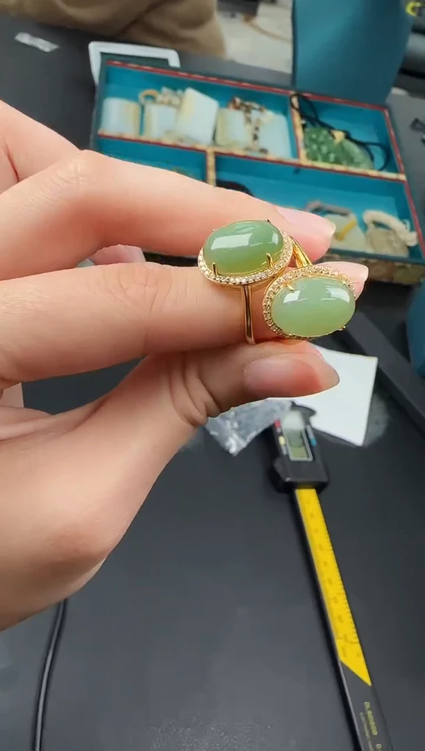 未镶嵌戒指和田玉JJD1227029多样性发一