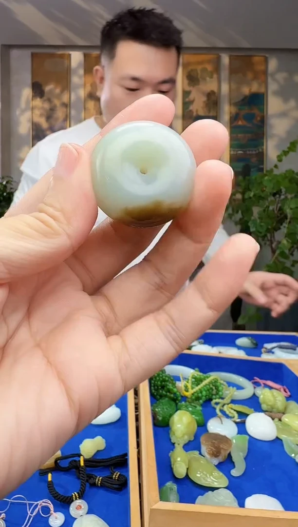 未镶嵌和田玉挂件拍一发一