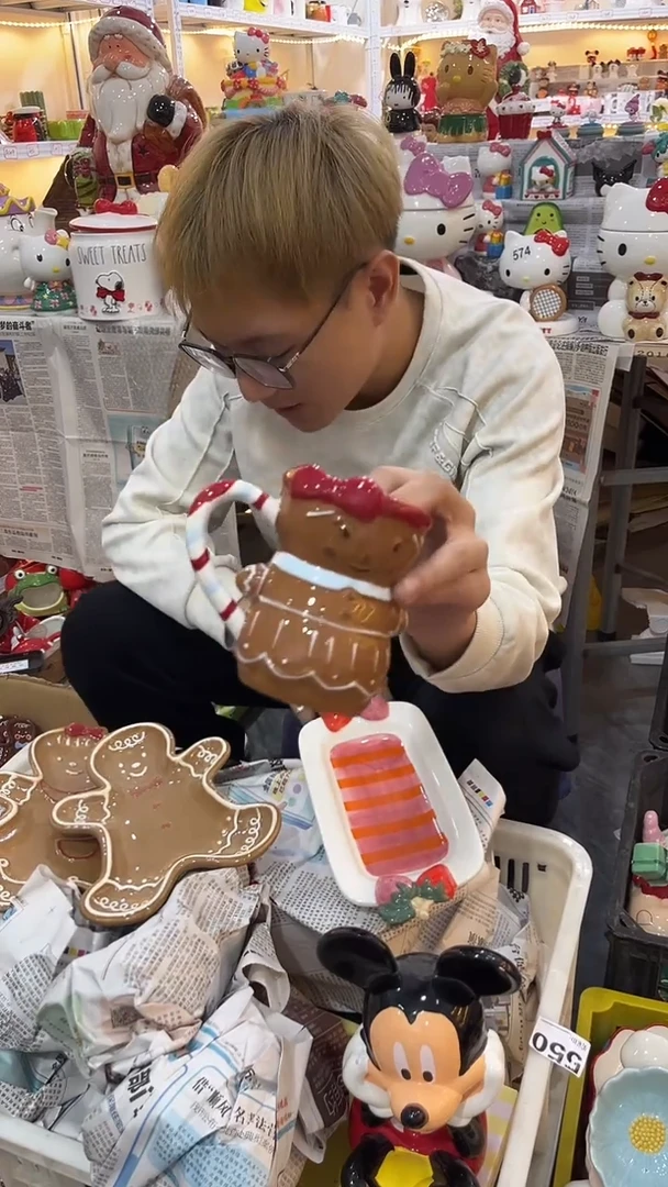 手工艺品琉璃满 28包邮，运费可退，微瑕陶瓷不退不换