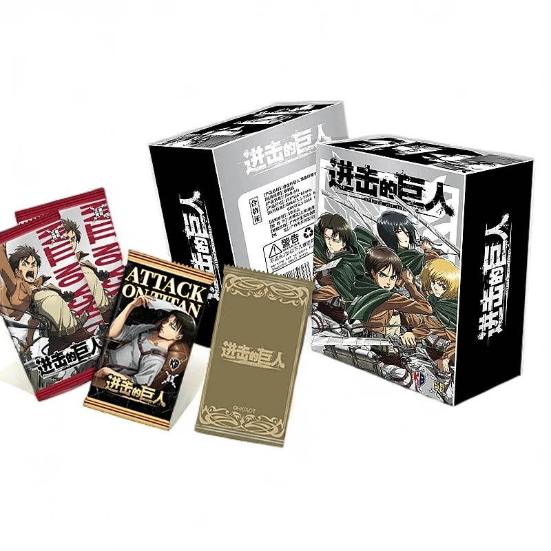 卡宝文创 进击的巨人 收藏卡牌 盲盒产品