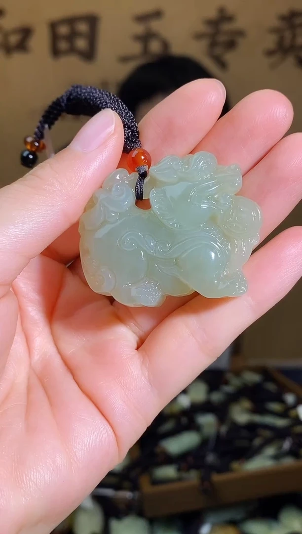 颈饰未镶嵌和田玉多样性随机发货拍一发一