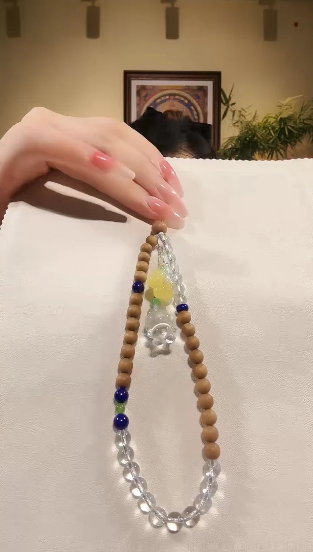 颈饰未镶嵌水晶挂件