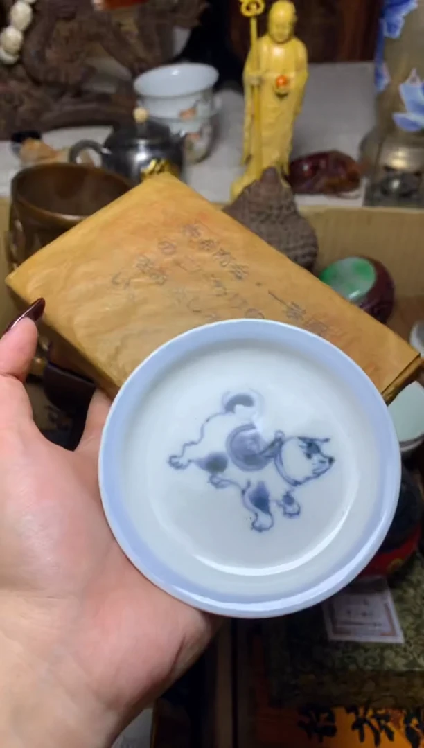 紫砂盖碗瓷器默认微瑕瓷器