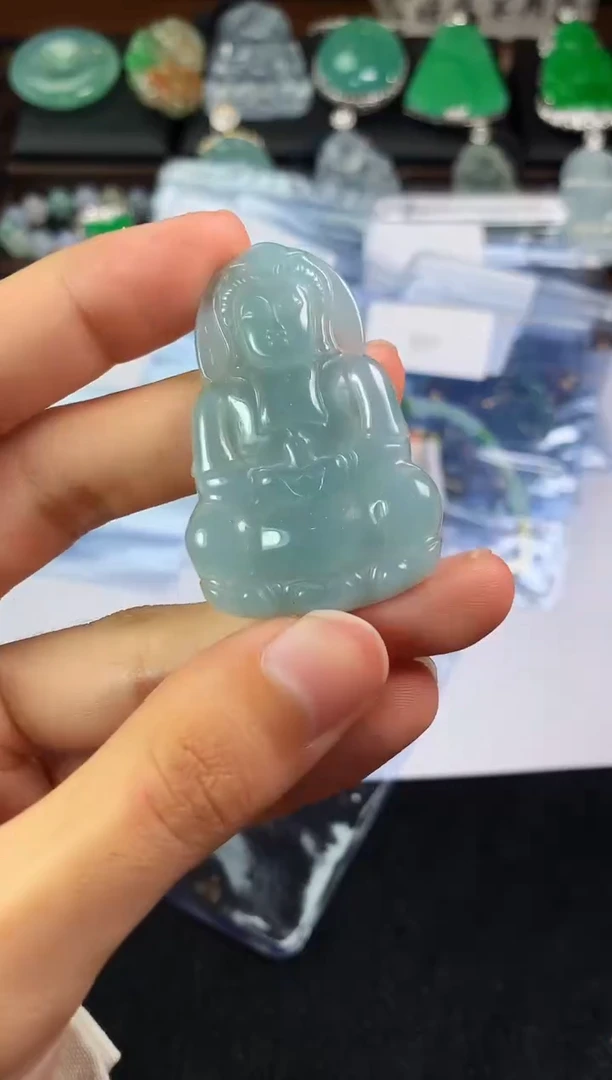 未镶嵌定制翡翠六***士毛货不退不换