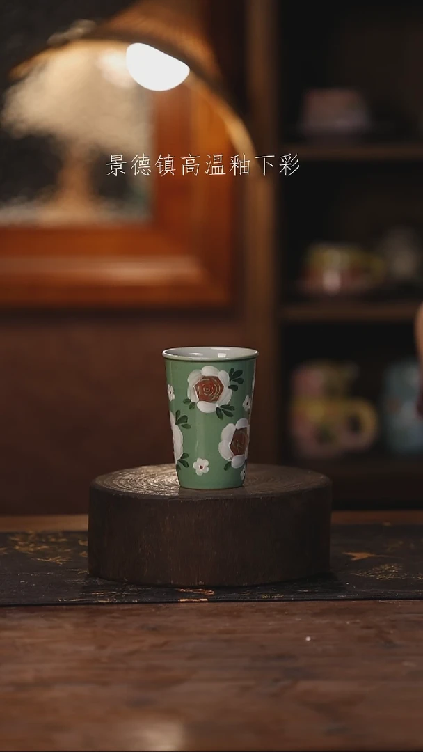 陶瓷景德镇高温釉下手绘陶瓷