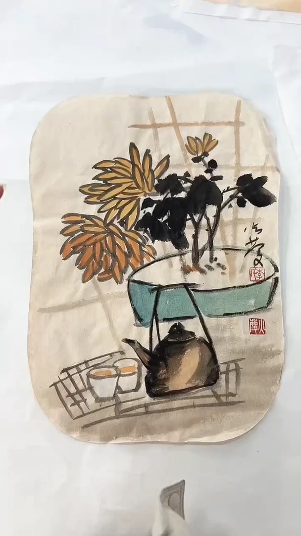 国画直播福利/国画/花鸟