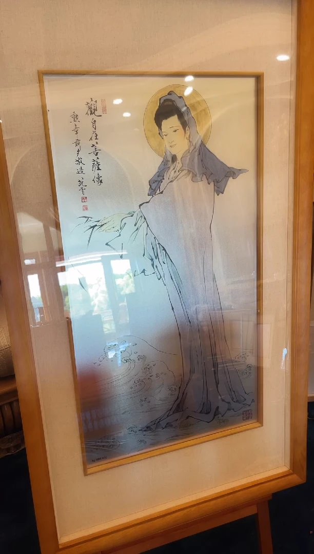 版画范先生 银版画 观自在 亲签版