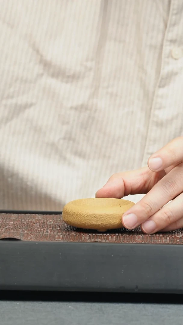 茶壶紫砂茶宠—莲花香插