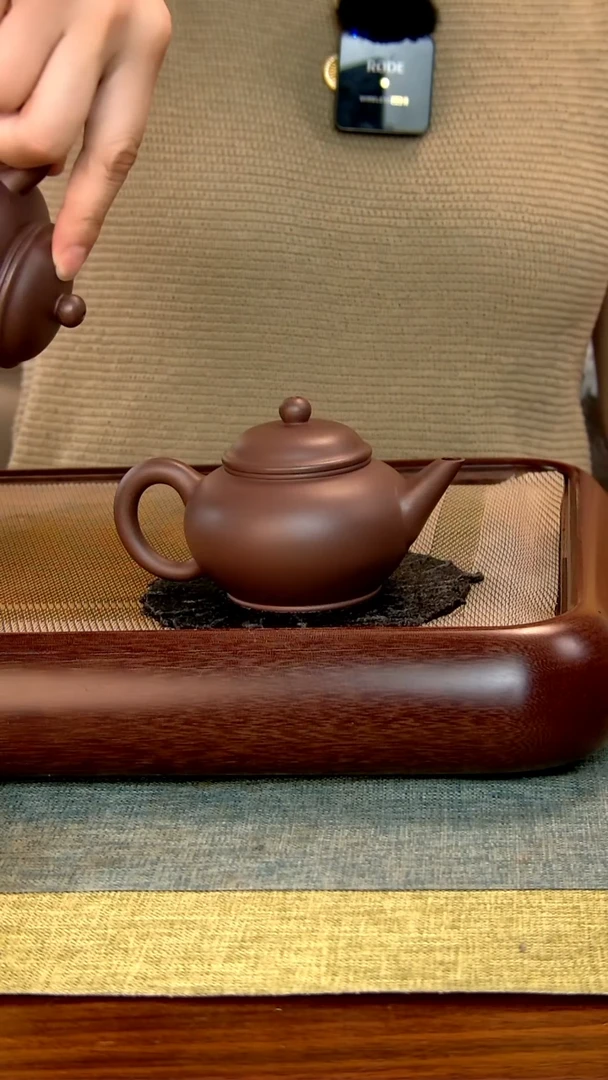 茶壶紫砂徐记福康 原矿紫砂 4