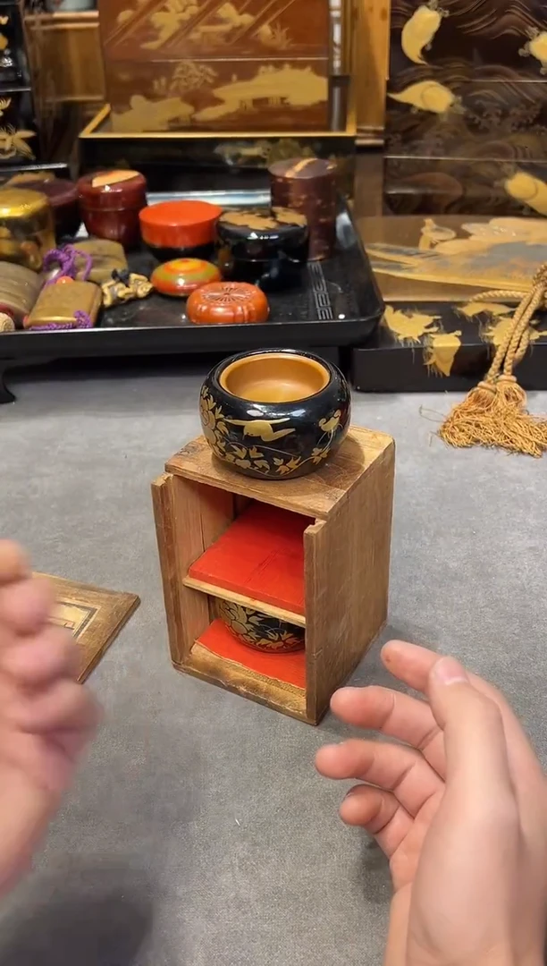 桌面 袖珍火钵 一对