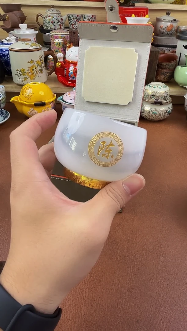 陶瓷茶具摆件旅行套组