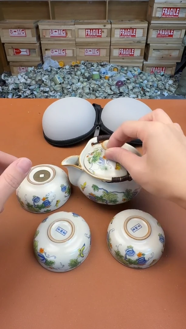 旅行有些茶具有瑕疵介意勿拍，直播样品清活都是孤品亏本卖