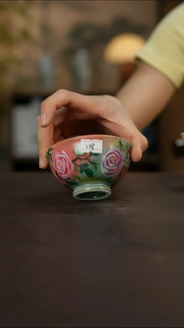 杯景德镇陶瓷杯碗柴烧多人瑕疵