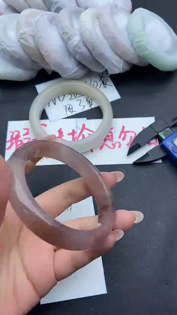 未镶嵌手镯石英质玉瑕疵99+59/60