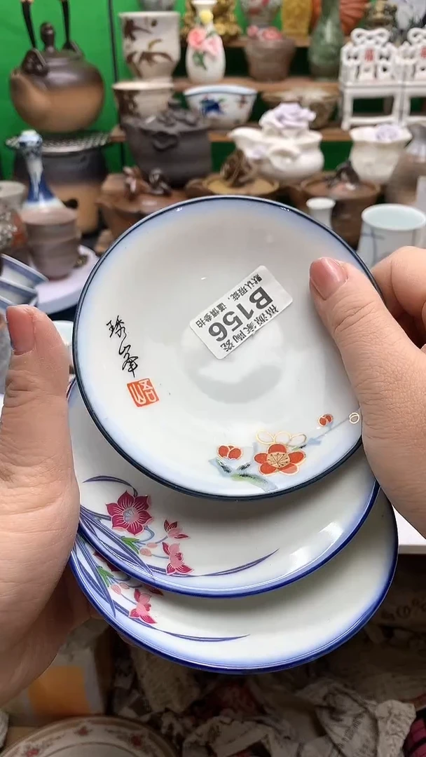 【闪购商品】盖碗海外回流瓷器