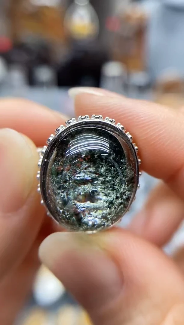 【闪购商品】水晶戒指银S925镶嵌水晶水晶