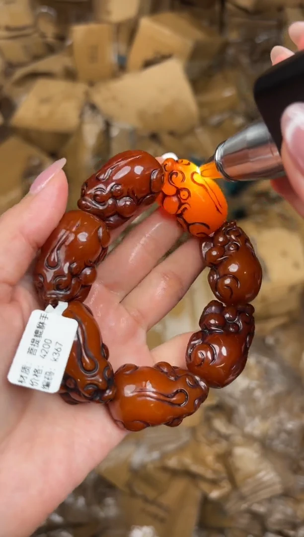 大檀精品手串《无礼盒》