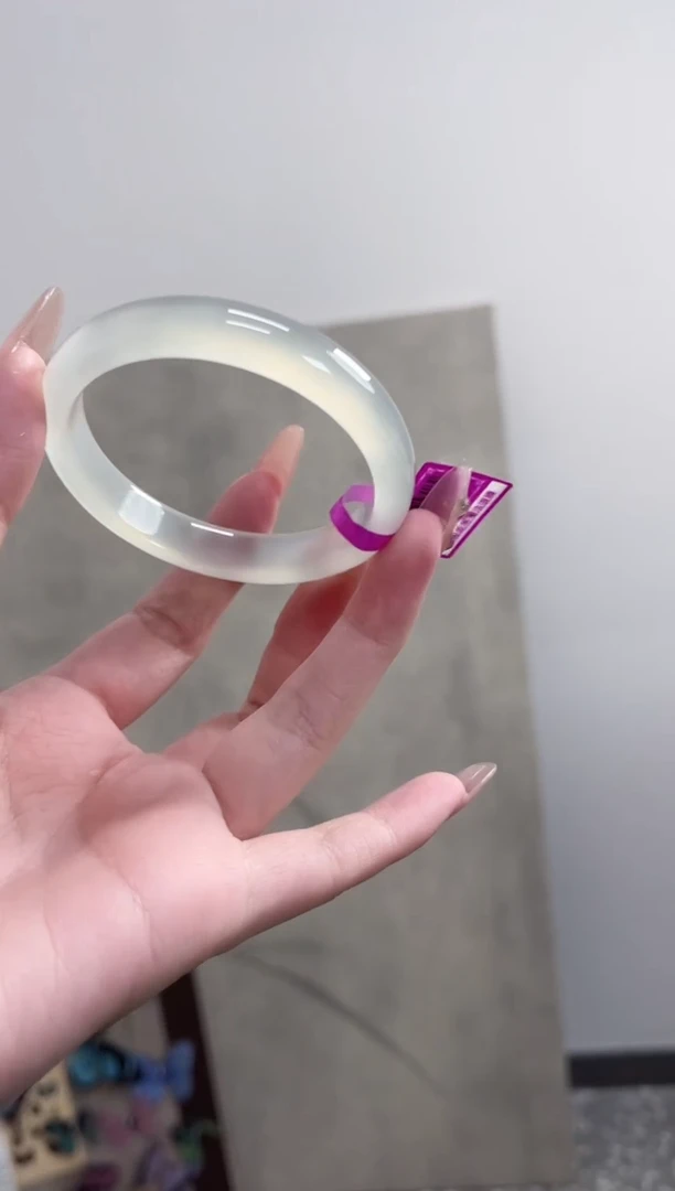 【闪购商品】玛瑙/玉髓手镯未镶嵌58圈 需要包容