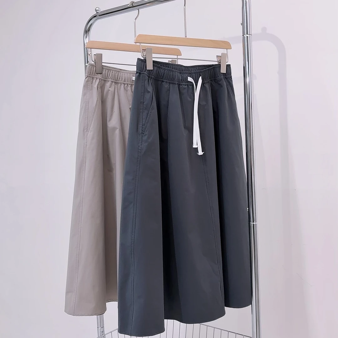 闪闪兒 韩国高级户外 25夏季 休闲工装风半身裙3009