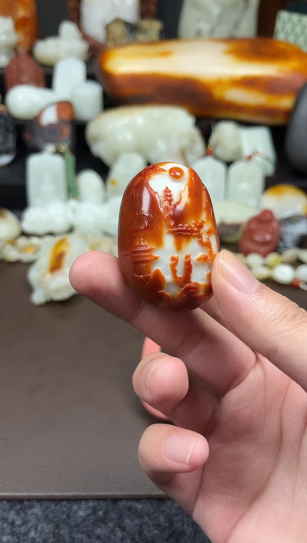 未镶嵌和田玉挂件成*路1