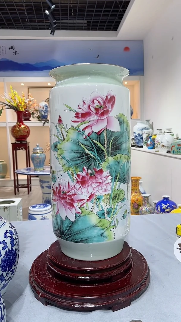 摆件荷花箭同高45
