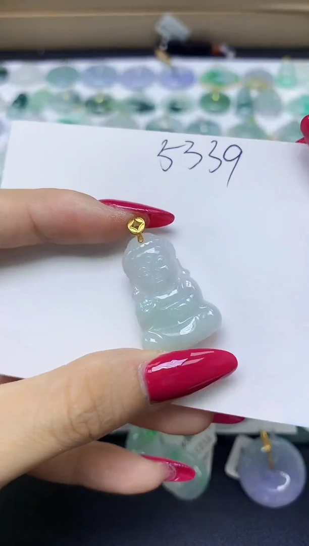 颈饰未镶嵌翡翠天然缅甸A货翡翠百元以上9元证书费自理