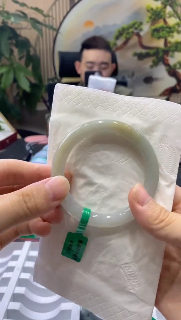 未镶嵌手镯翡翠48558