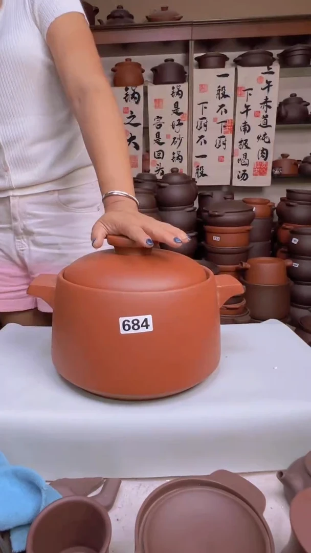 宜兴紫砂5升螺纹款684
