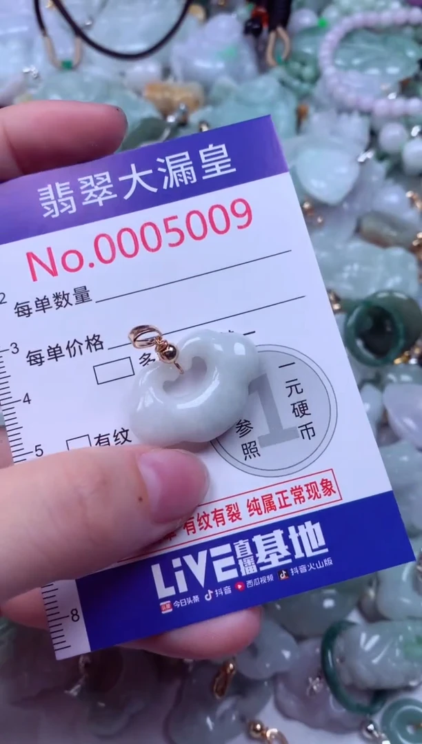 吊坠(不含链)未镶嵌翡翠5009
