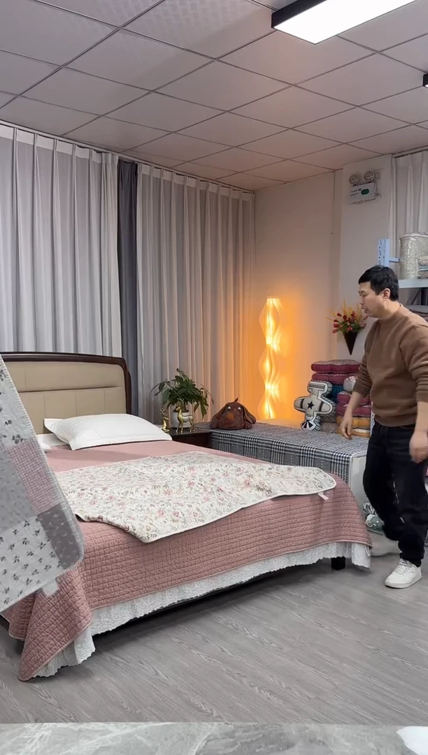 棉福利床盖花锦110*150