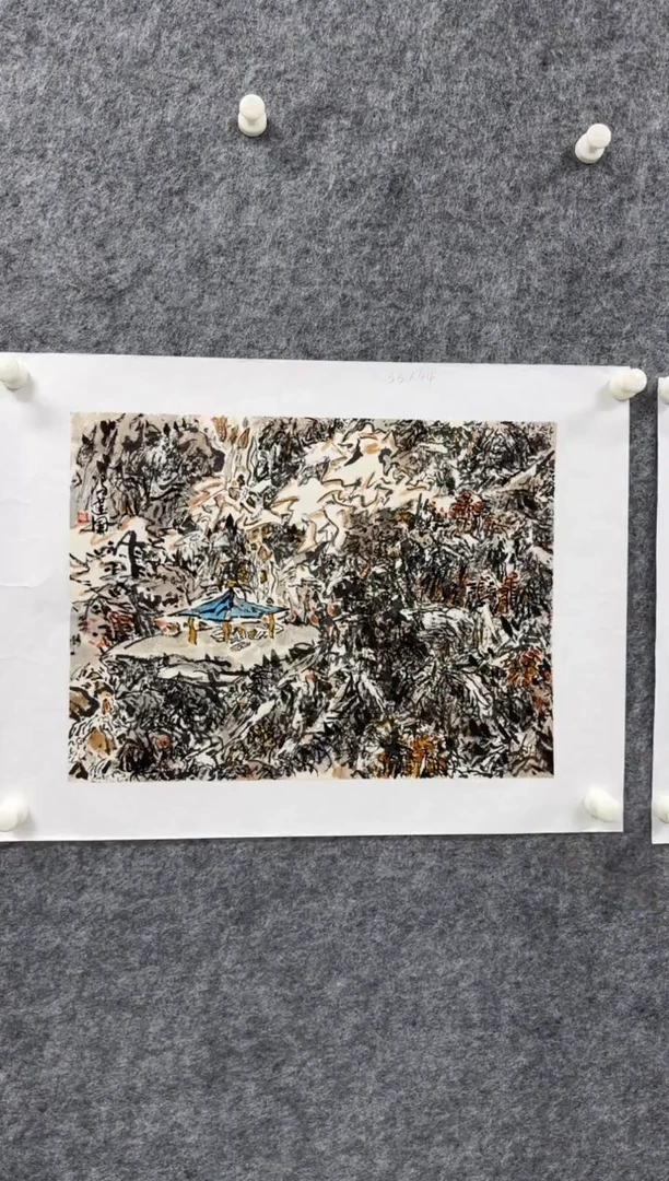国画冯建国老师精品现货