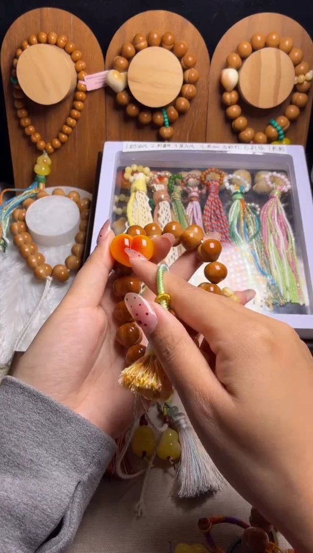 手串猴头核桃✨****✨单配饰俏色心