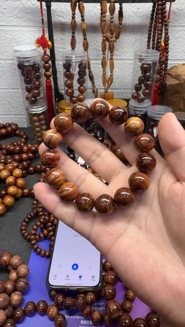 手串/手链黄花梨/降香黄檀高****了1.5规格海黄手串