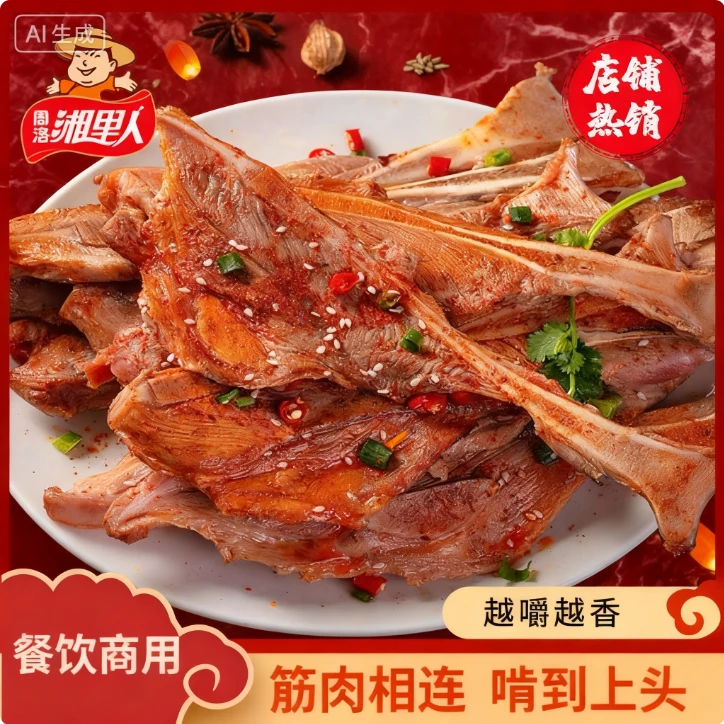 【手抓小扇子骨】猪排骨半成品420g家庭烧烤小猪排烧烤煎炸家庭烤肉