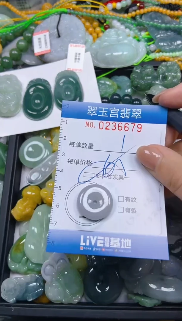 颈饰未镶嵌翡翠闪购C0236679多样性发其一