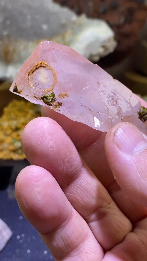 未镶嵌珠宝半成品水晶22号四川美姑超七花园水晶
