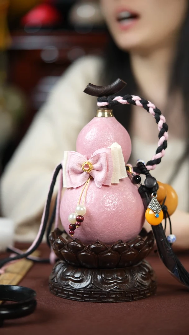 【闪购商品】374号300ml左右的非遗漆器酒葫芦