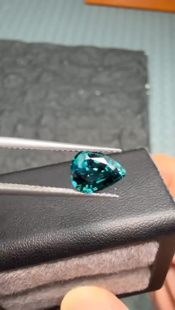 未镶嵌裸石碧玺indigo-1.39ct-A259-1p吉尔德证书