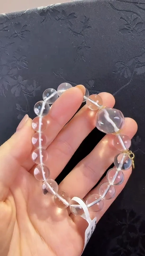 18K金镶嵌手串水晶单圈设计款