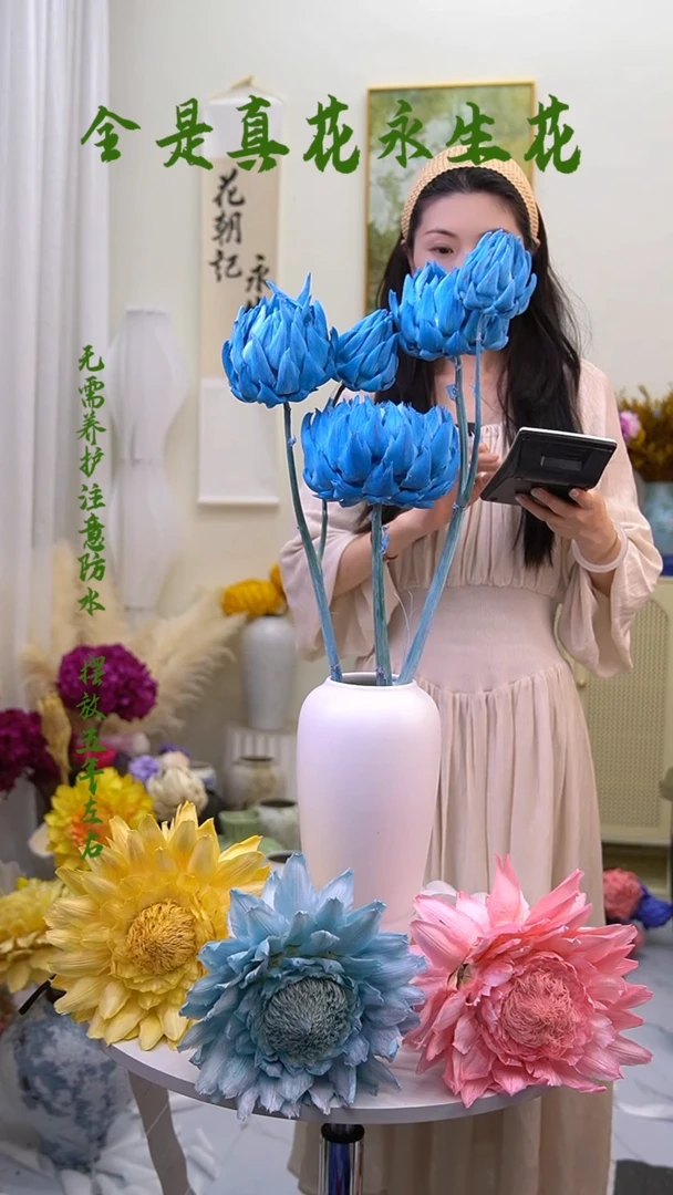 永生洋蓟5个头蓝色170