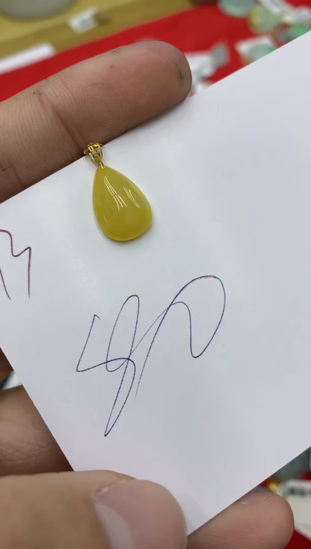 【闪购商品】翡翠颈饰18K金镶嵌号链接1111111111