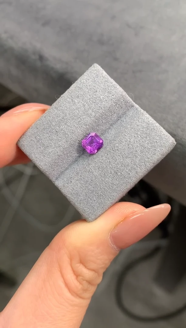 裸石蓝宝石紫罗兰1.11ct-无烧