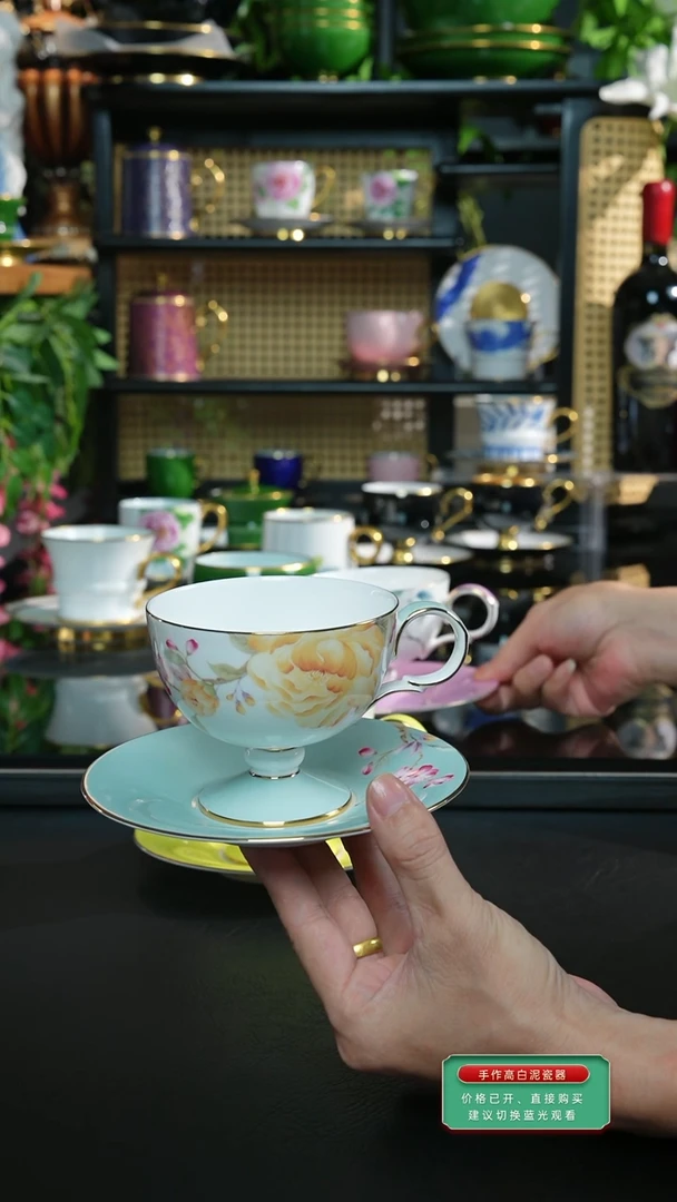 牡丹咖啡杯，，，，，