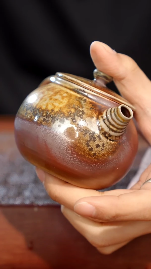 陶瓷奢瓷/瑞寅柴烧茶器（壶）420